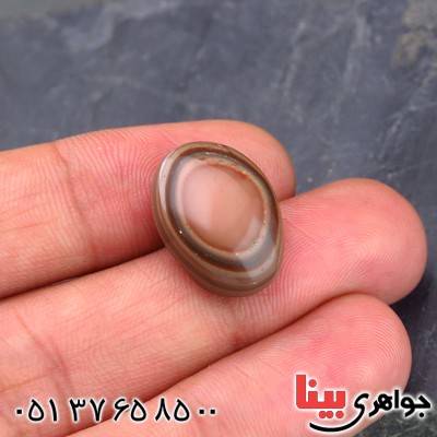 نگین انگشتر عقیق یمنی باباقوری درشت خوشرنگ و زیبا _کد:14553