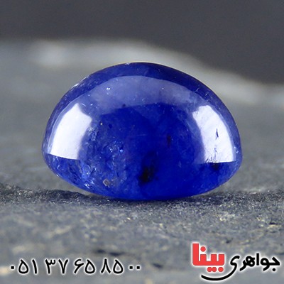 نگین انگشتر یاقوت کبود درشت دامله _کد:14586