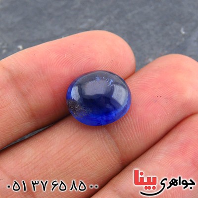 نگین انگشتر یاقوت کبود دامله درشت _کد:14598