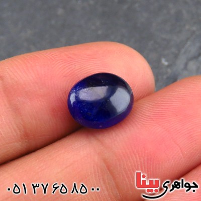 نگین انگشتر یاقوت کبود دامله _کد:14617