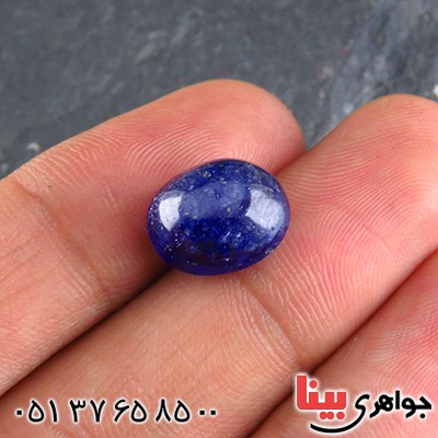 نگین انگشتر یاقوت کبود دامله درشت _کد:14621