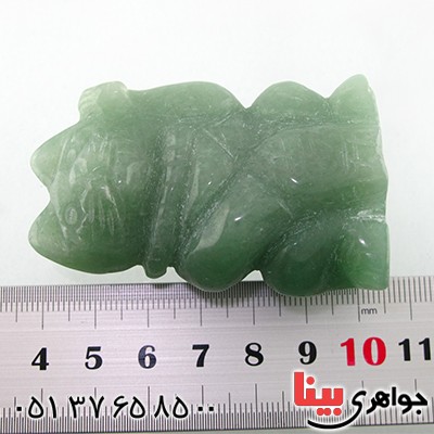 سنگ یشم درشت مدل گربه _کد:14632