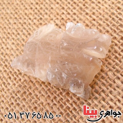 سنگ کوارتز قدیمی تراش اژدها سنگ کوارتز قدیمی تراش اژدها