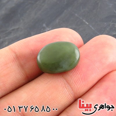 نگین انگشتر یشم درشت و تک _کد:14678