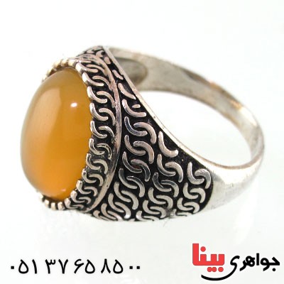 انگشتر عقیق خاص و عالی _کد:14703