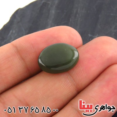 نگین انگشتر یشم درشت و تک _کد:14715