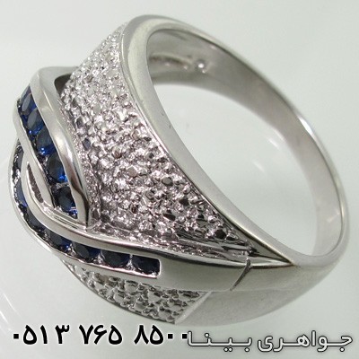 انگشتر یاقوت کبود اشرافی (خاص)