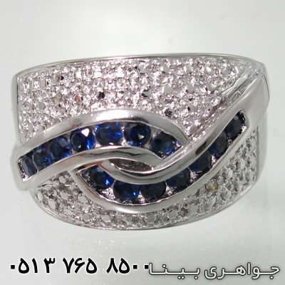 انگشتر یاقوت کبود اشرافی (خاص)