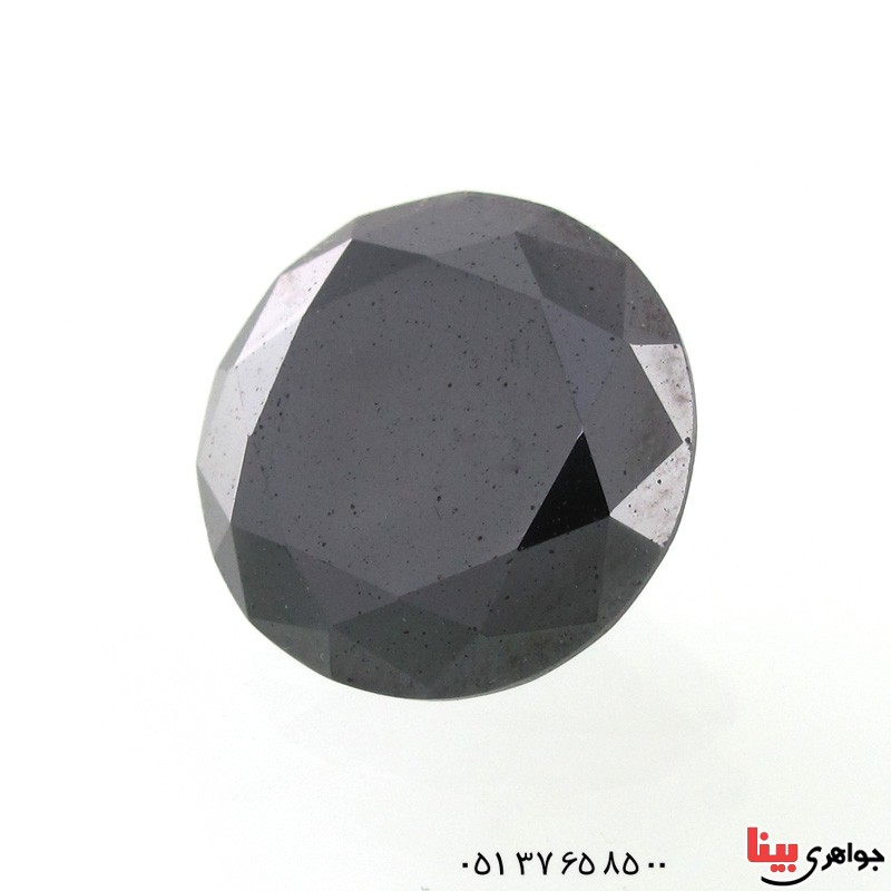نگین انگشتر الماس سیاه درشت خوش تراش _کد:14773