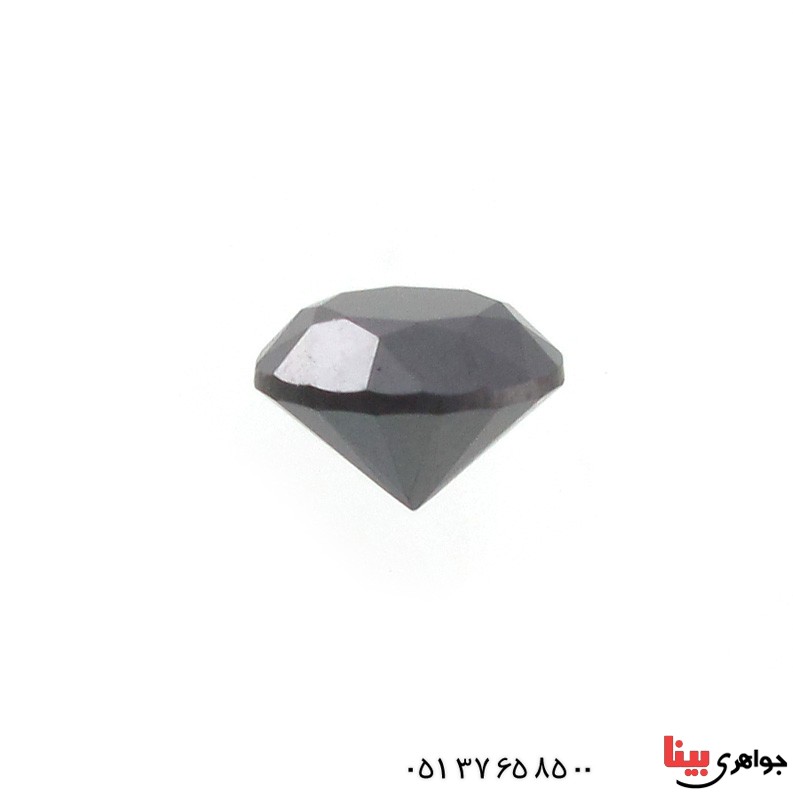 نگین انگشتر الماس سیاه شناسنامه دار بین المللی _کد:14779