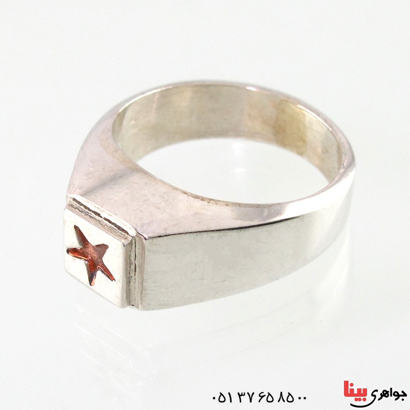انگشتر نقره حرز امام جواد (ع) مردانه کلاسیک _کد:14783