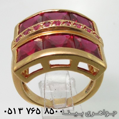 انگشتر یاقوت سرخ سنتاتیک بسیار خاص