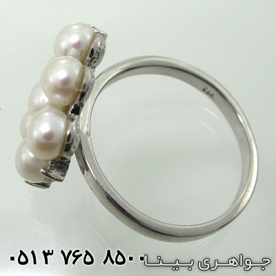 انگشتر مروارید هفت نگین