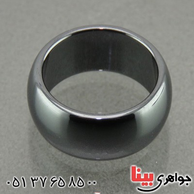 انگشتر حدید صینی پهن _کد:14897