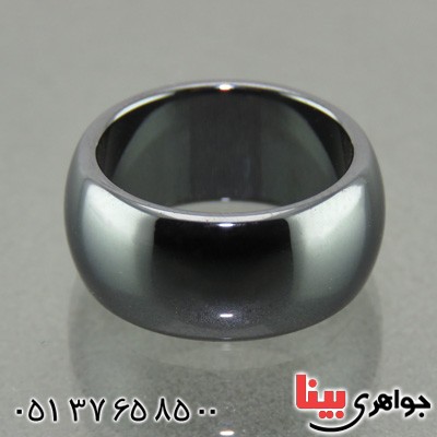 انگشتر حدید صینی پهن _کد:14897