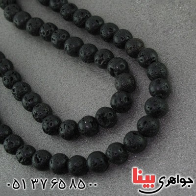 تسبیح آتشفشانی اسفنجی 101 دانه ای آرامش بخش _کد:14992