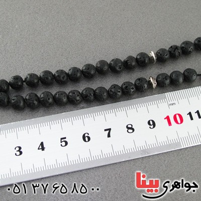 تسبیح آتشفشانی اسفنجی 33 دانه ای آرامش بخش _کد:15006