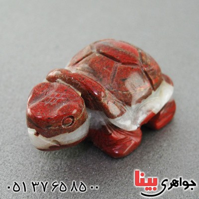 سنگ عقیق سه لایه خوشرنگ تراش لاک پشت _کد:15018