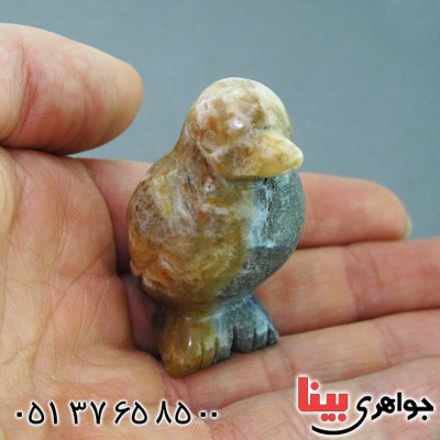 سنگ عقیق تراش پنگوئن _کد:15019