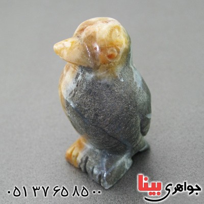 سنگ عقیق تراش پنگوئن _کد:15019