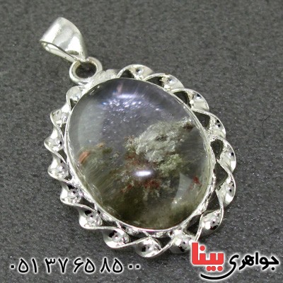 گردنبند در منظره ای زنانه با طرح برگ درختان _کد:15062