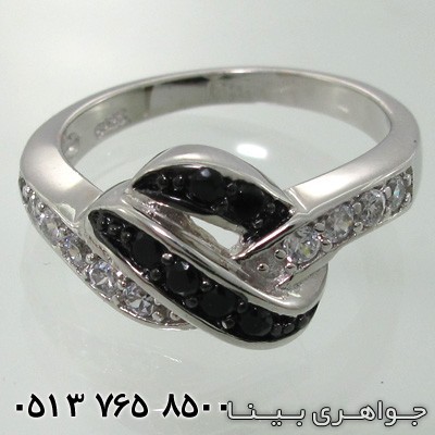 انگشتر حدید هماتیت گره