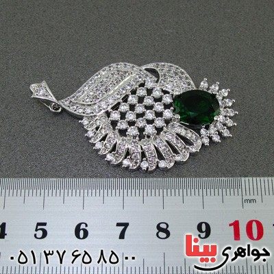 گردنبند زمرد زنانه مجلسی _کد:15194
