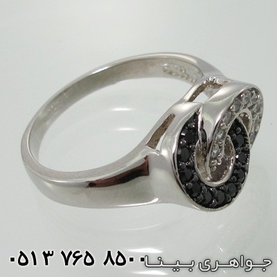 انگشتر حدید هماتیت دو دایره