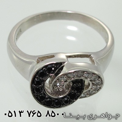 انگشتر حدید هماتیت دو دایره