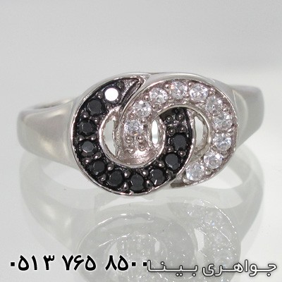 انگشتر حدید هماتیت دو دایره