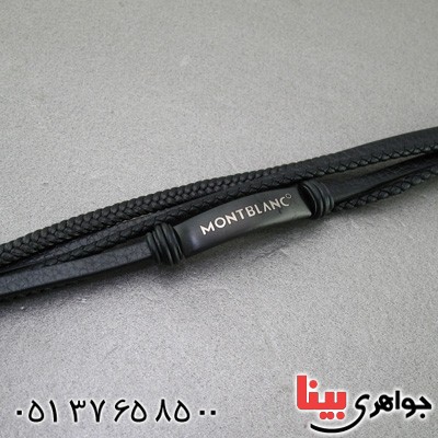 دستبند چرم طبیعی طرح مونث بلنک _کد:15239