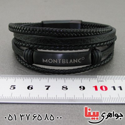 دستبند چرم طبیعی طرح مونث بلنک _کد:15239