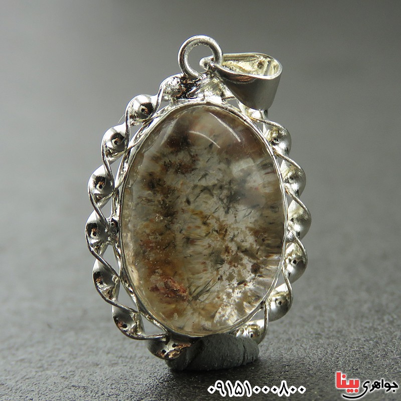 گردنبند در منظره ای زنانه طرح طبیعت _کد:15266