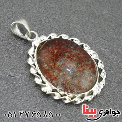 گردنبند در منظره ای زنانه طرح خزان _کد:15267