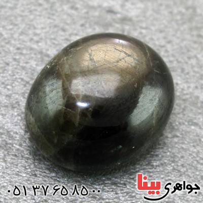 نگین انگشتر یاقوت کبود درشت دامله رتیلی _کد:15278