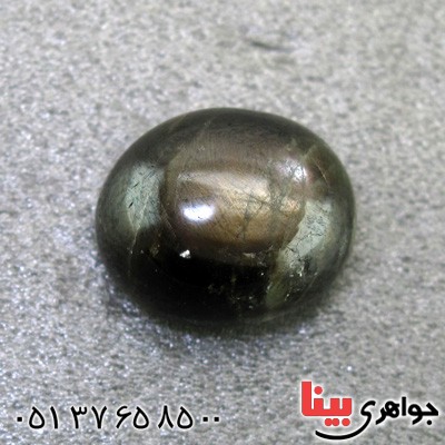 نگین انگشتر یاقوت کبود درشت دامله رتیلی _کد:15278