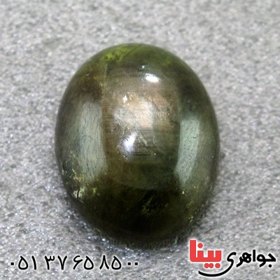 نگین انگشتر یاقوت کبود درشت دامله رتیلی خوشرنگ _کد:15292