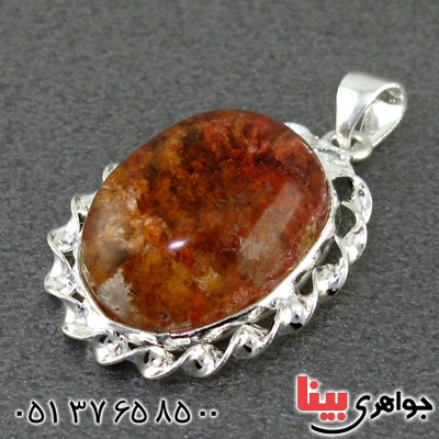 گردنبند در منظره ای زنانه با طرح پاییز _کد:15296