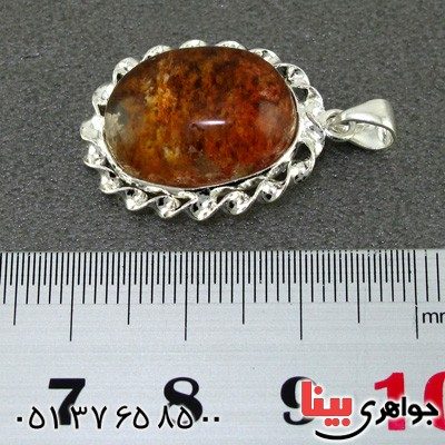 گردنبند در منظره ای زنانه با طرح پاییز _کد:15296