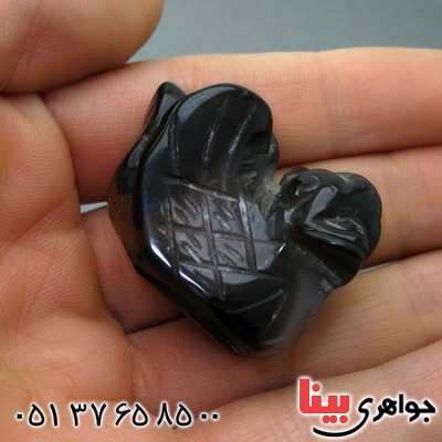 سنگ عقیق خوشرنگ تراش گنجشک _کد:15316
