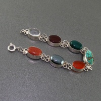 دستبند چند جواهر سنگ درمانی مدل سلجوقی 