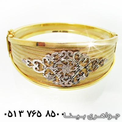النگو دستبندی گل