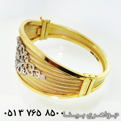 النگو دستبندی گل
