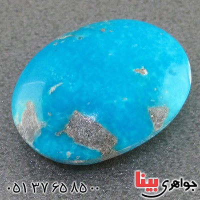 نگین انگشتر فیروزه نیشابوری درشت و خوشرنگ _کد:2069