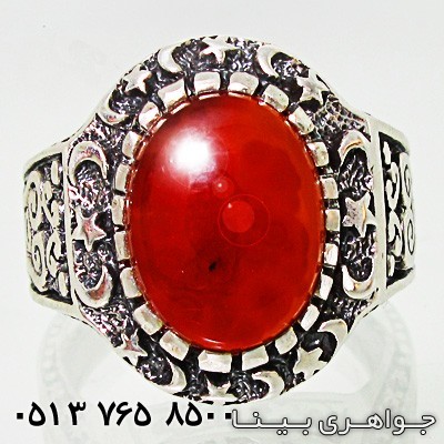 انگشتر عقیق یمنی سلطنتی