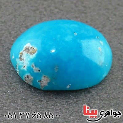 نگین انگشتر فیروزه نیشابوری خوشرنگ _کد:15506