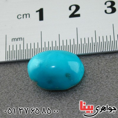 نگین انگشتر فیروزه نیشابوری خوشرنگ _کد:15507