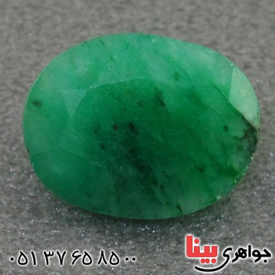 نگین انگشتر زمرد درشت خوشرنگ _کد:15509