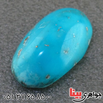 نگین انگشتر فیروزه نیشابوری خوشرنگ _کد:15514