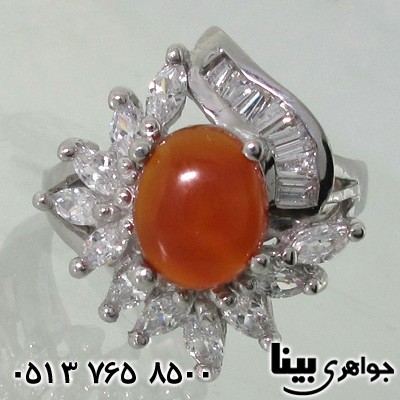 انگشتر عقیق یمنی خورشید
